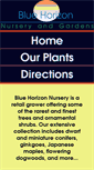 Mobile Screenshot of bluehorizonnursery.com